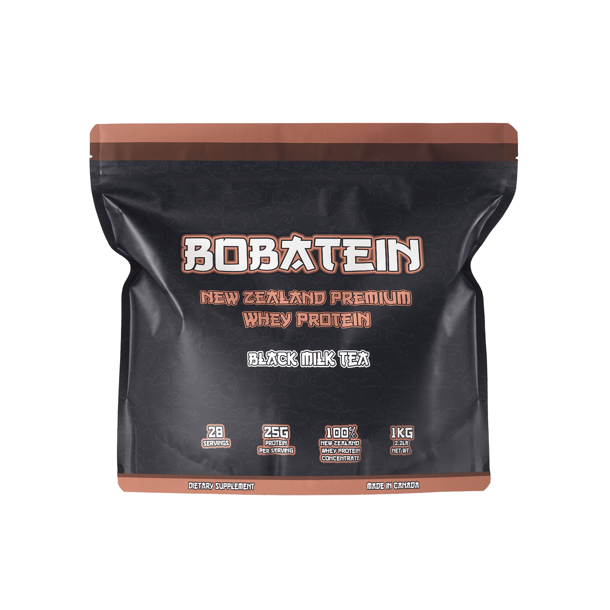 bobatein black milk tea front